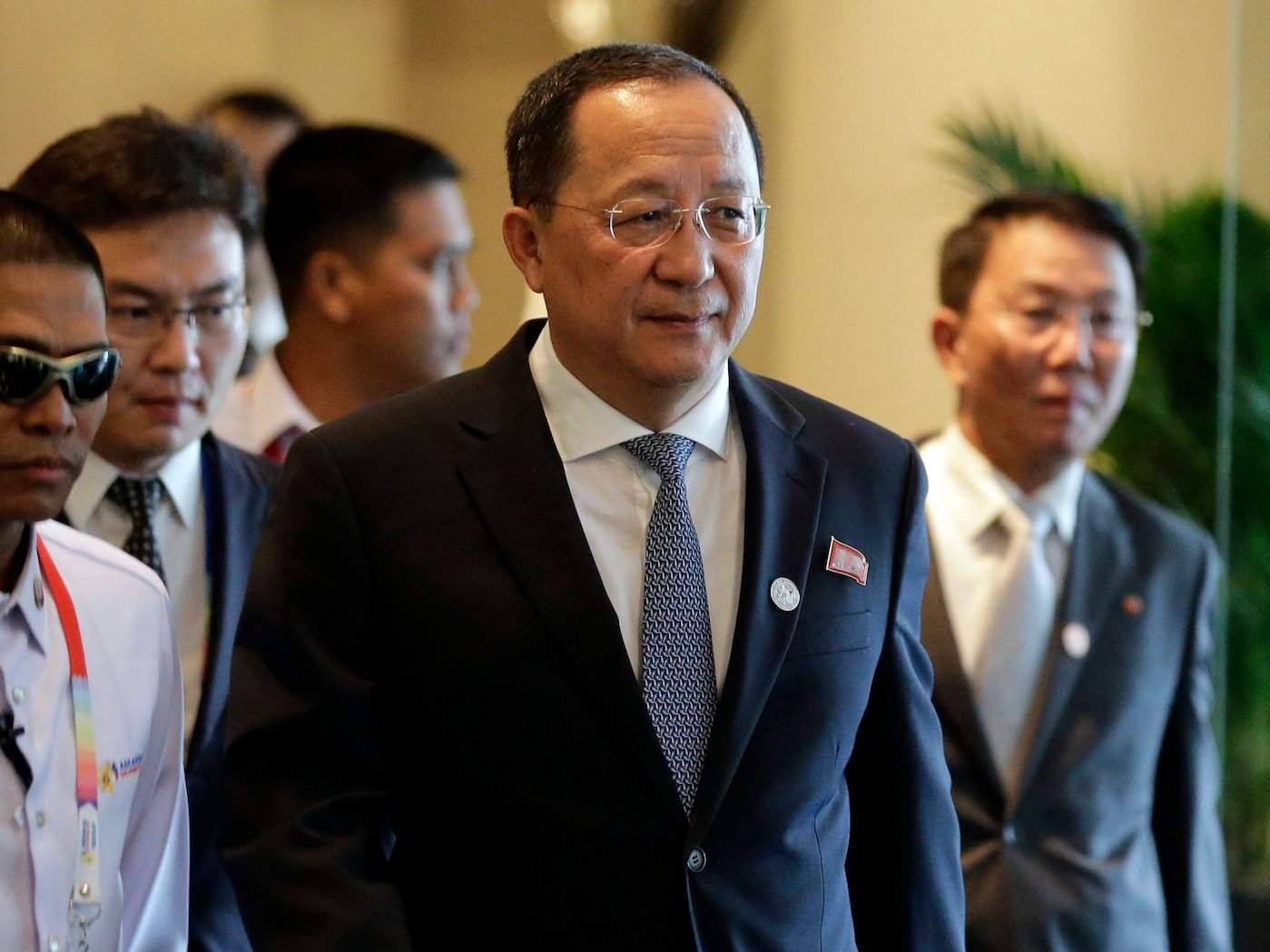 NKorea Foreign Minister Ri Yong-ho raises threat of hydrogen bomb test in Pacific