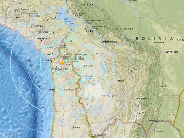 Magnitude-6.3 Earthquake Strikes Northern Chile: USGS