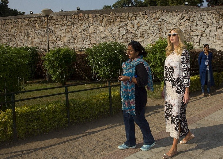 Ivanka Trump Wraps Up Her India Trip Visiting Historic Golconda Fort