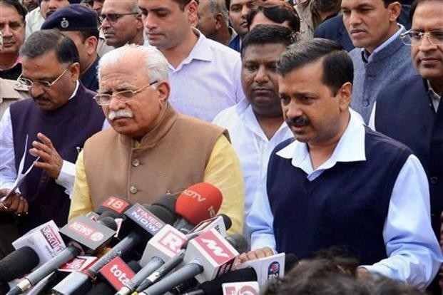 Kejriwal, Khattar Resolve To Check Delhi Pollution