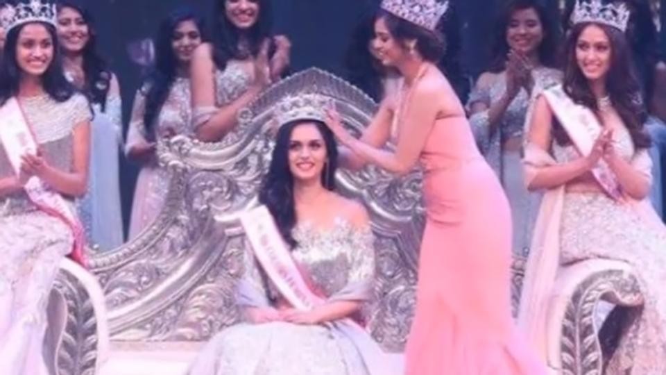 Manushi Chillar Of India Is New Miss World