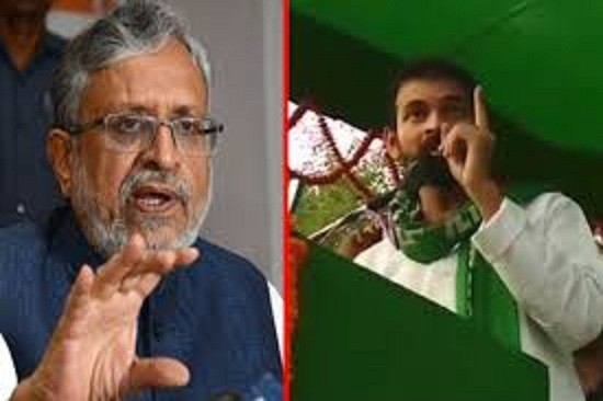 Lalu’s Son Tej Pratap Yadav Threatens Bihar Deputy CM Sushil Modi