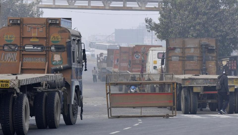 Over 60,000 trucks entered Delhi after expiration of ban