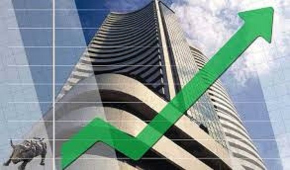 Sensex above 34,000, Nifty on new peak at 10,515