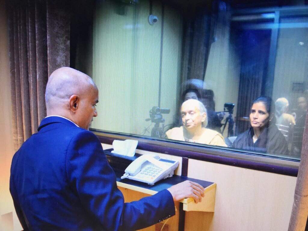 Pakistan made Kulbhushan Jadhav’s wife remove mangalsutra, didn’t allow mother to speak in Marathi, says India