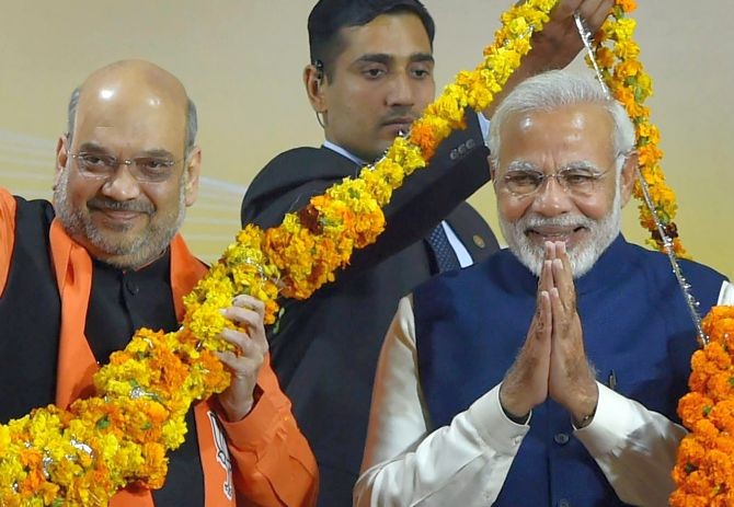 BJP Wins Gujarat Assembly Polls, Tramples Congress In HP