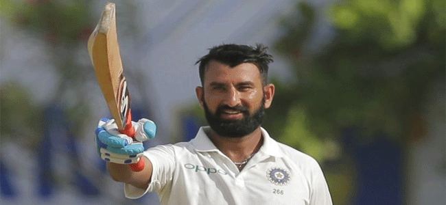 Pujara grabs third spot in ICC Test Player Rankings