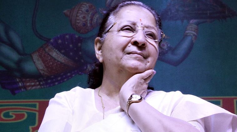 Sumitra Mahajan Breaks Down while Remembering Somnath Chatterjee..!!