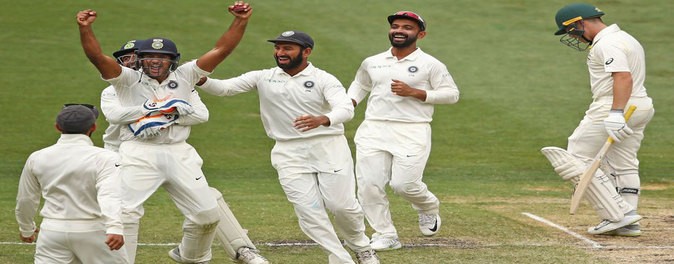 India Chip, Chip & Chip Away to Arrive on Cusp of Famous Win Against Australia