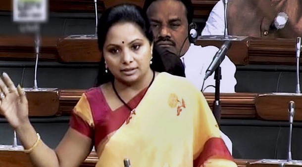 KCR might become PM if Federal Front comes to power: MP Kavitha