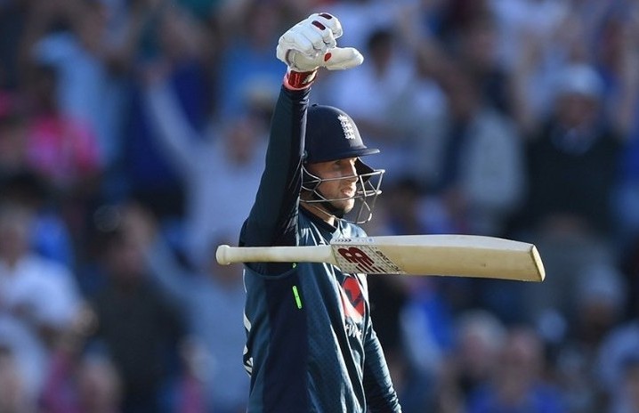 WATCH : India vs England, 3rd ODI: Joe Root celebrates match-winning ton with 'bat drop' celebration