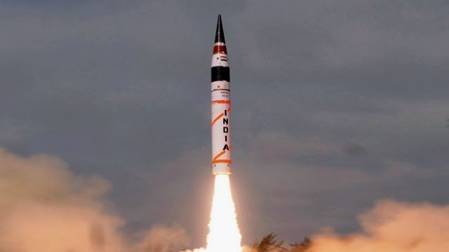 Nuclear-capable Agni-5 missile test-fired successfully