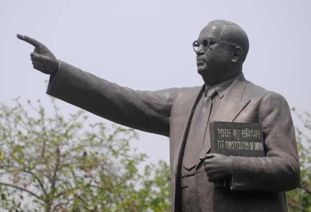 BJP MLA stirs row after she washes Ambedkar statue with milk, covers it with saffron-coloured cloth