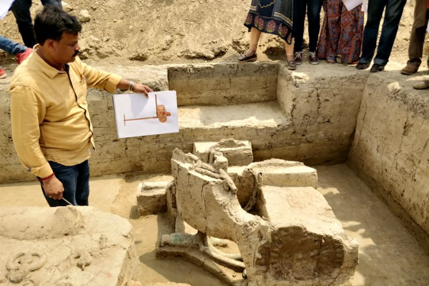 In a First, Chariot From Pre-Iron Age Found During Excavation in UP's Sanauli