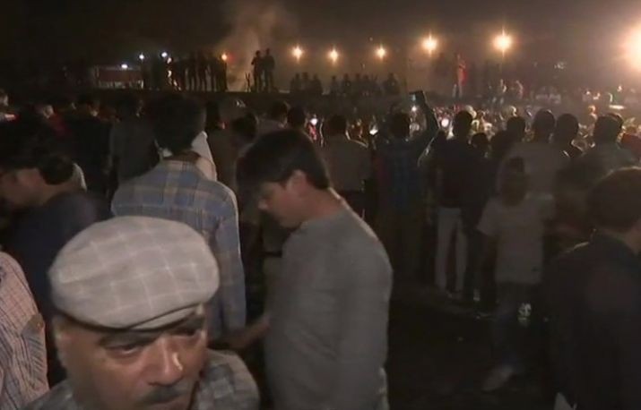 61 dead as train runs through revellers during Dussehra celebrations in Amritsar