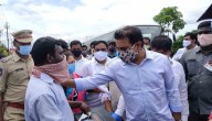 Telangana ministers visit flood-hit Warangal, Godavari water recedes