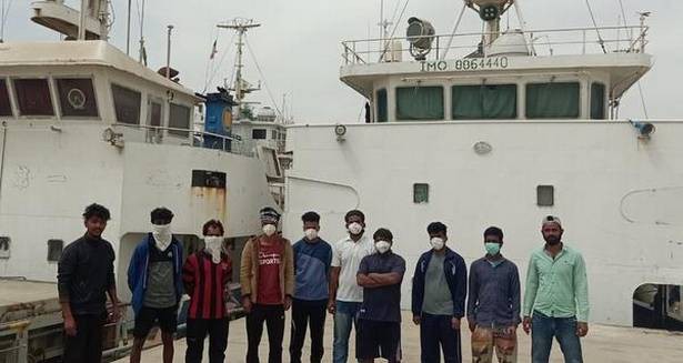 Indian Navy rescues 10 fishermen stuck due to lockdown