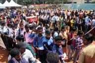 Karnataka shutdown for jobs to Kannadigas begins