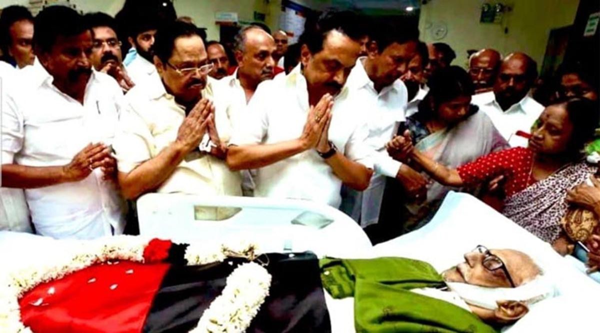 DMK General Secretary Anbazhagan dies