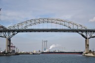 US Navy hospital ship docks at LA port for COVID-19 relief