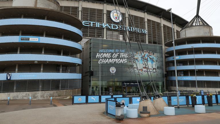 Manchester City's Etihad stadium to be used by NHS