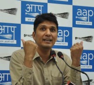 Economy drowning, Union Ministers busy with state polls: AAP