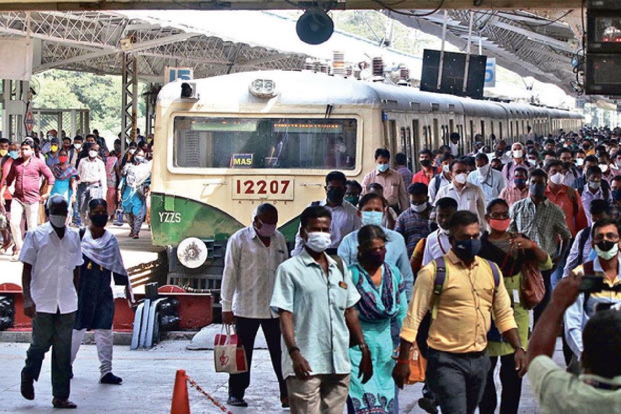 Suburban train services not to operate after 10 p.m. in Chennai