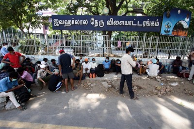 Migrant workers trying to go back to home towns as Covid surges in Tamil Nadu