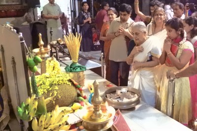 A low profile Vishu for Kerala Hindus