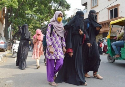 Hijab Ban: 6 K'taka students return without writing Class 12 exams