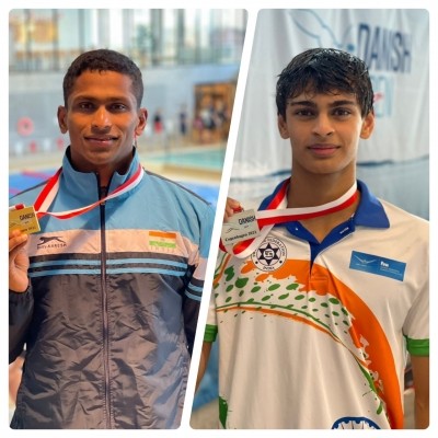 Danish Open swimming: Sajan Prakash clinches gold, Vedaant Madhavan bags silver