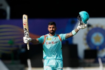 IPL 2022: Rahul smashes century in 100th IPL match as Lucknow post 199/4 against Mumbai