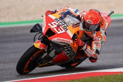 Moto GP 2022: Marquez shows front row speed in dramatic Portuguese qualifying