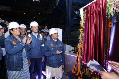 Steel Minister inaugurates JSP's 1.4 MTPA rebar mill at Angul