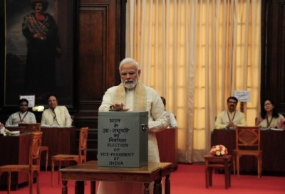 Voting underway to elect India's next Vice President