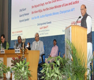 Govt committed to further empower Armed Forces Tribunal: Rajnath Singh