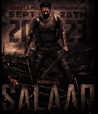 Prabhas's 'Salaar' books release date with special I-Day poster