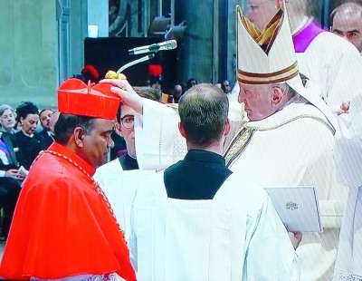 Archbishop of Hyderabad Anthony Poola installed as Cardinal