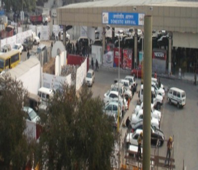 Vehicles can now drive through multi-level parking at IGI