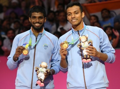 Satwiksairaj Rankireddy, Chirag Shetty win gold medal in badminton men's doubles