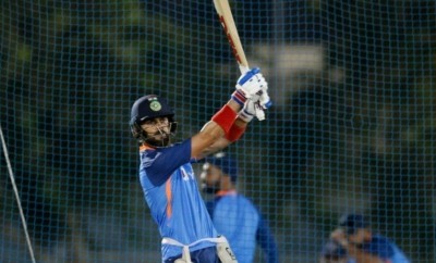 With scores to settle, Men in Blue sweat it out at nets ahead of Pak clash