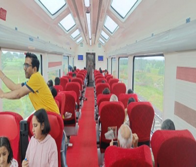 South Central Railways gets first train with Vistadome coach