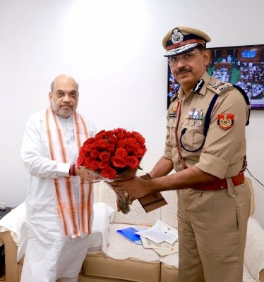 New Delhi Police Commissioner meets Shah 