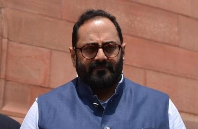 Large scale exports key to make India a global electronics hub: Rajeev Chandrasekhar