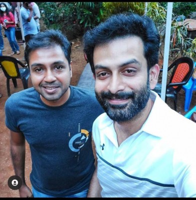 Reassuring to have Prithviraj: 'Kuruthi' director Manu Warrier