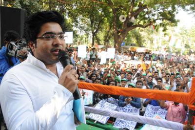 Abhishek Banerjee claims his vehicle was attacked in Tripura, BJP denies