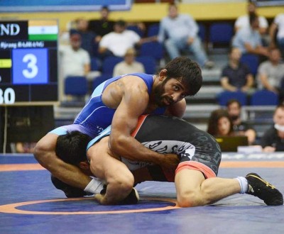 For bronze, wrestler Bajrang Punia risked aggravating knee injury