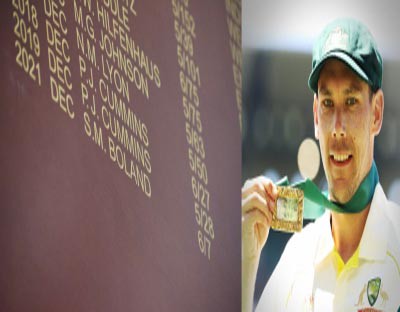 Scott Boland enters MCG's Honour Board