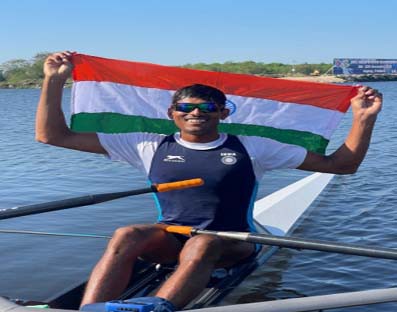 Olympian Arvind Singh wins gold in Asian Rowing C'ship