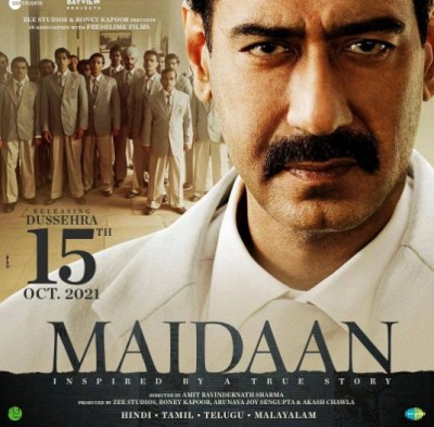 Ajay Devgn to begin final schedule of 'Maidaan' on Valentine's Day